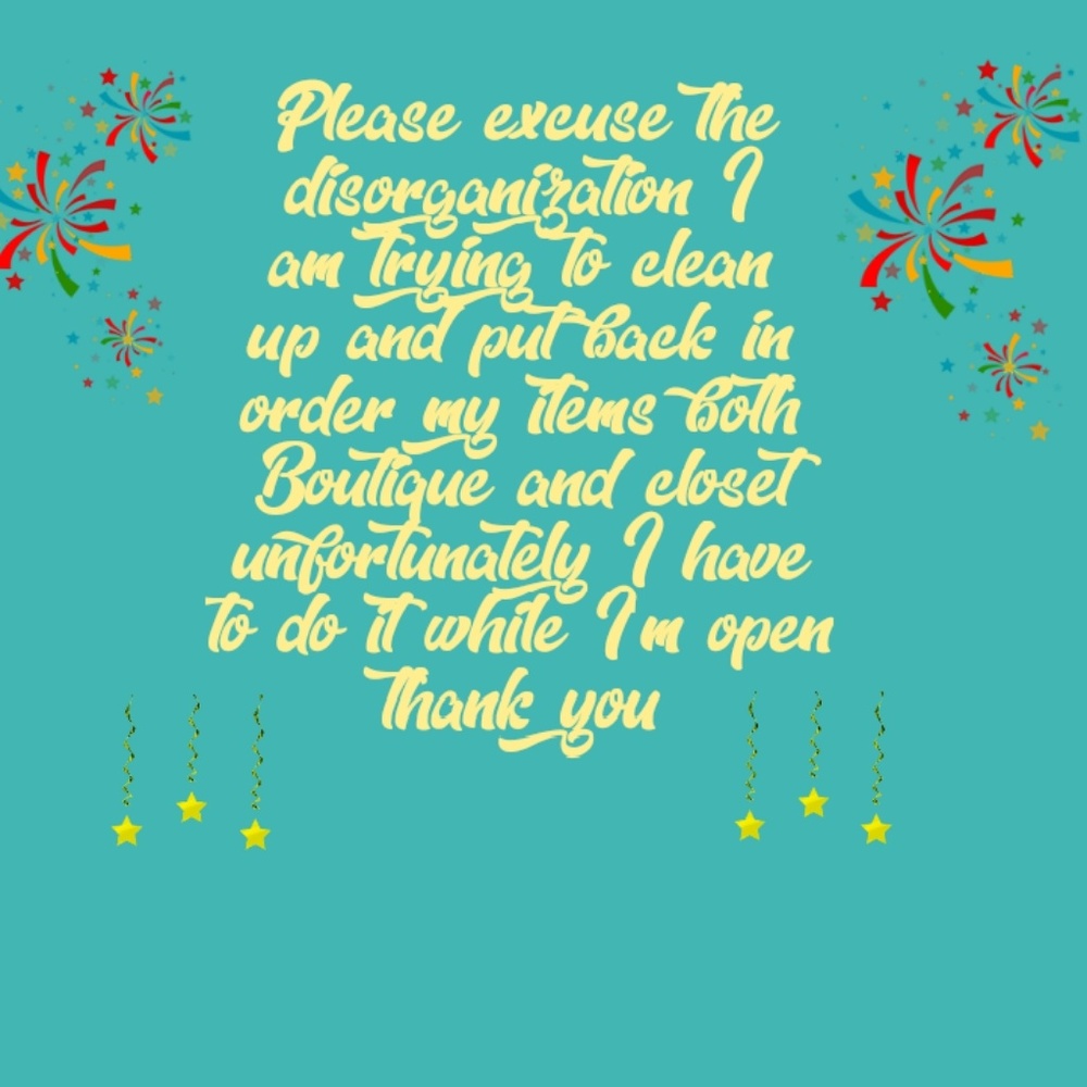 Please excuse the mess i'm doing inventory